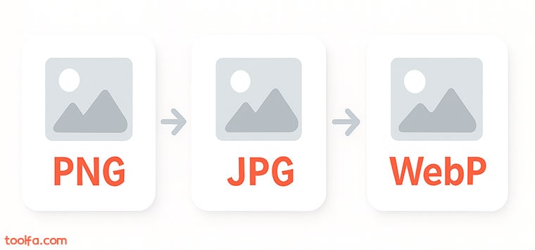 مبدل آنلاین WebP به JPG و PNG و بالعکس